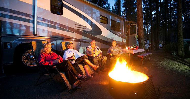 Lake Tahoe RV Parks - zephyr cove RV