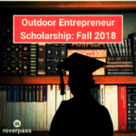 Outdoor Entrepreneur Scholarship Fall 2018