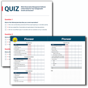 Reservation System Quiz and Chart