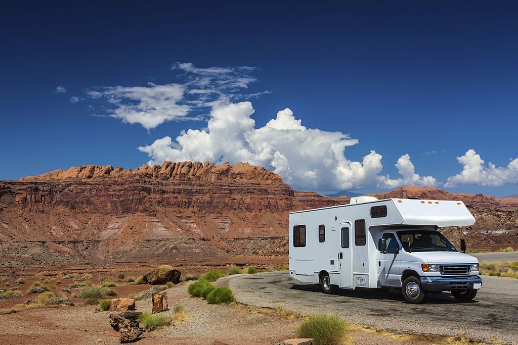 White RV in the United States