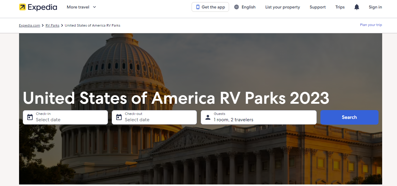 Online Travel Agencies for RV Parks