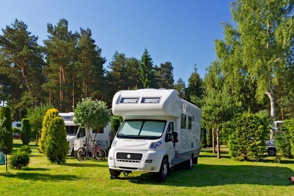 Mobile Homes on the Camping field
