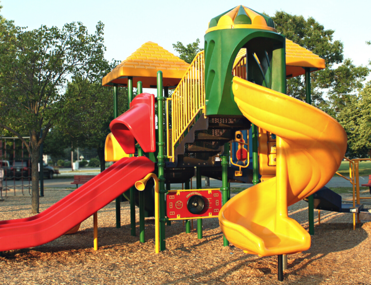RV play playground for kids