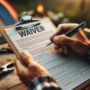creating a waiver for a campground or Rv Park