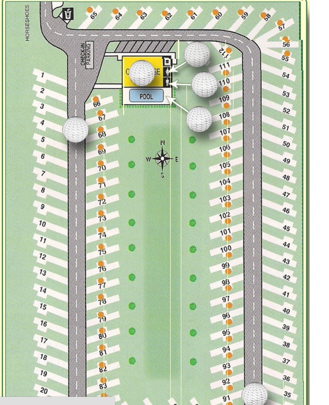Rv Park Full Hookup Site In Port St. Lucie Florida