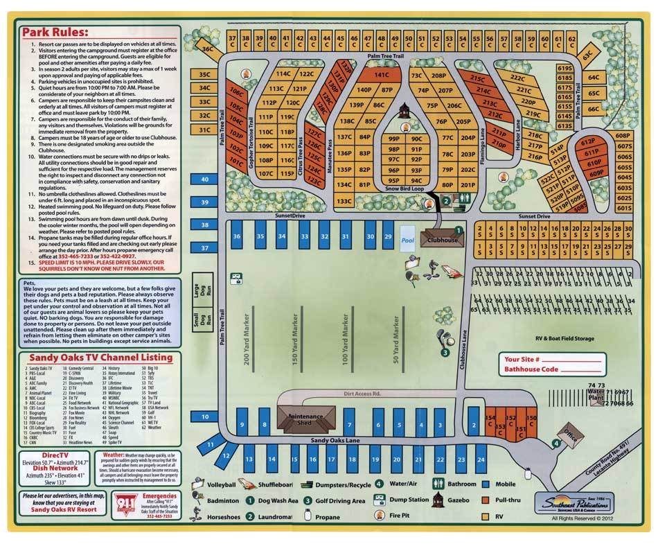 Sandy Oaks RV Resort 2 Photos, 1 Reviews Beverly Hills, FL