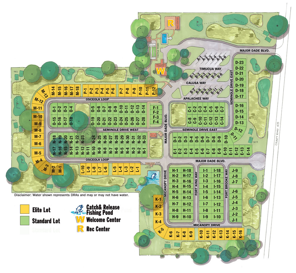 Paradise Oaks RV Resort 3 Photos - Paradise Oaks Rv Golf Resort Bushnell Fl Map 