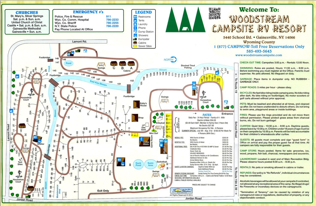 Woodstream Campsite 3 Photos Gainesville, NY RoverPass