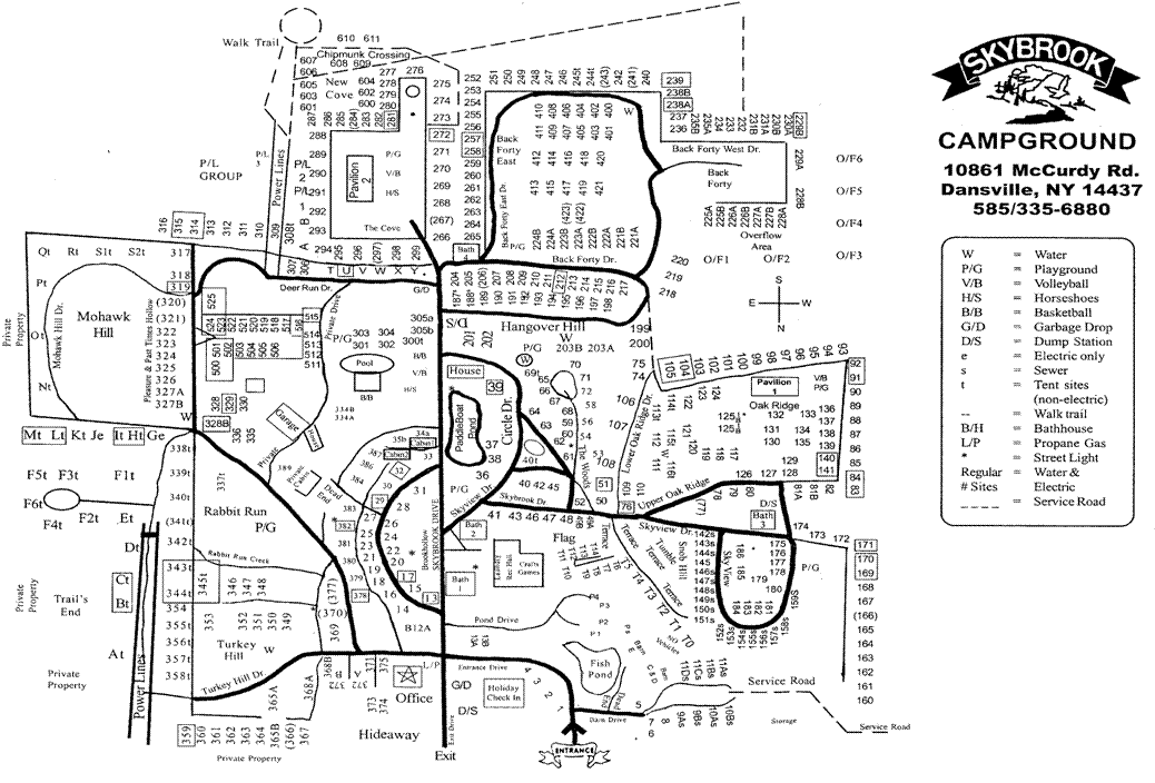 Skybrook Campground 2 Photos Dansville, NY RoverPass