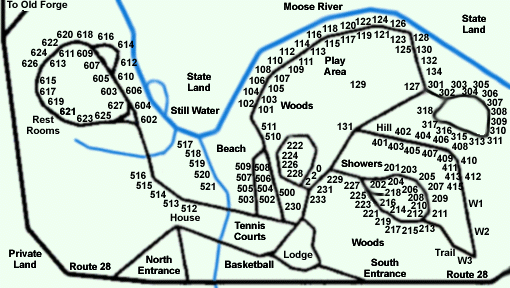 Old Forge Camping Resort Map Singing Waters Campground - 1 Photos - Old Forge, Ny - Roverpass