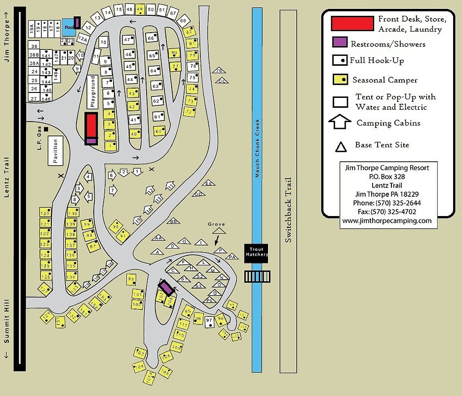 Jim Thorpe Camping Resort 5 Photos Jim Thorpe, PA RoverPass