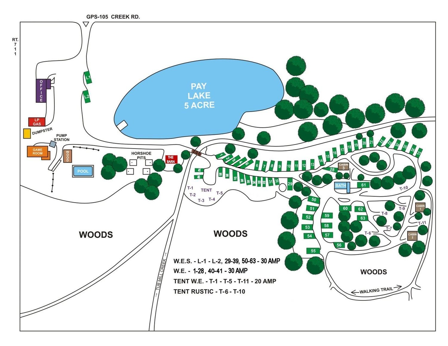 Mirror Lake State Park Map Mirror Lake Campground - 4 Photos - New Florence, Pa - Roverpass
