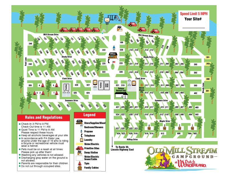 Old Mill Stream Campground 3 Photos, 1 Reviews Lancaster, PA