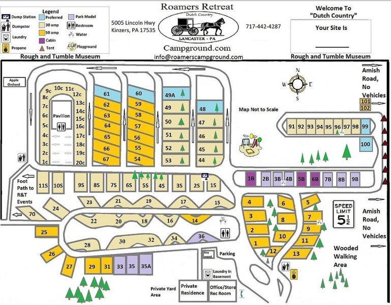 Roamers' Retreat Campground 5 Photos Kinzers, PA RoverPass