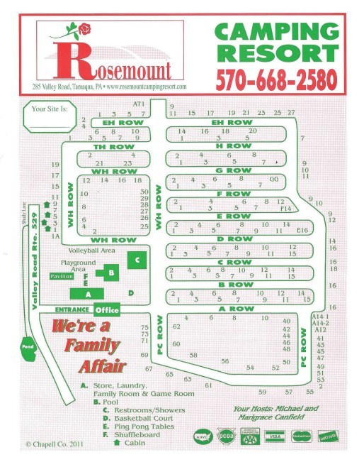 Rosemount Camping Resort 2 Photos Tamaqua, PA RoverPass