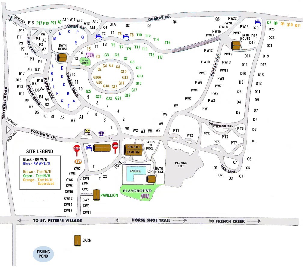 Warwick Woods Campground 3 Photos, 2 Reviews Elverson, PA