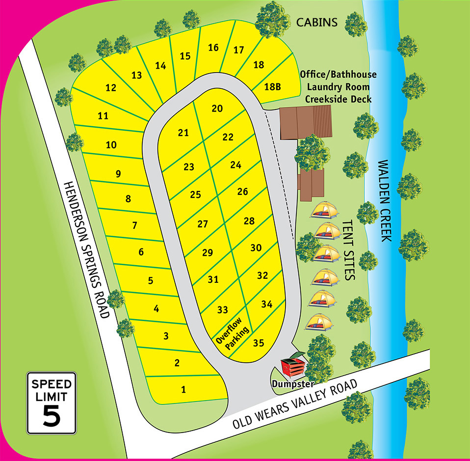 A Waldens Creek Campground - 5 Photos - Pigeon Forge, TN - RoverPass