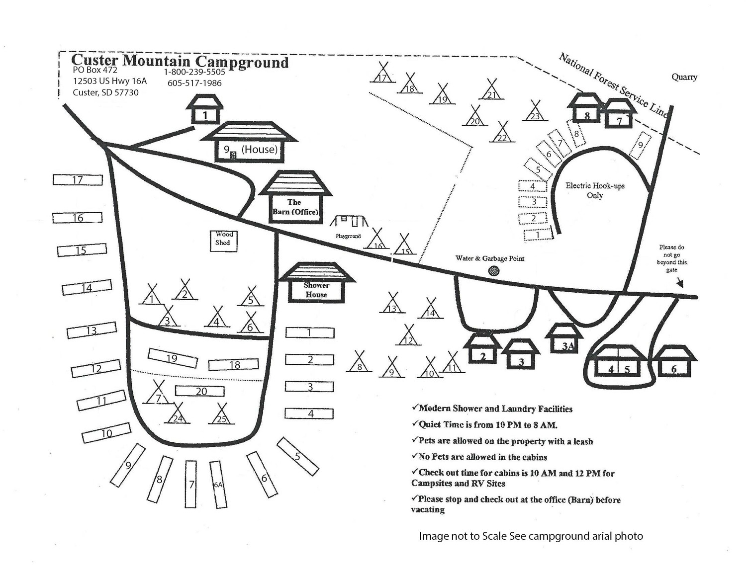 Custer Mountain Cabins & Campground 2 Photos Custer, SD