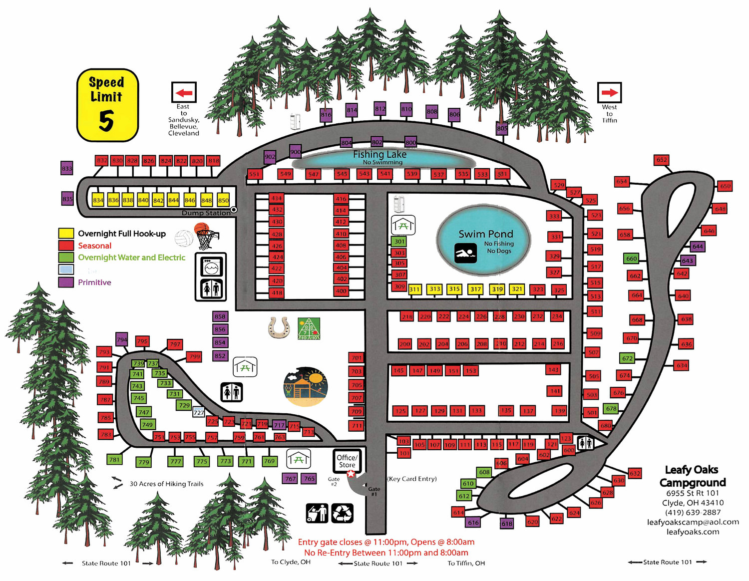 Leafy Oaks Campground 4 Photos Clyde, OH RoverPass