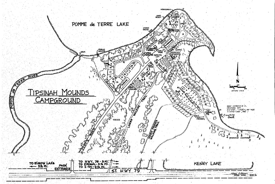 Tipsinah Mounds Park 2 Photos Elbowlake, MN RoverPass