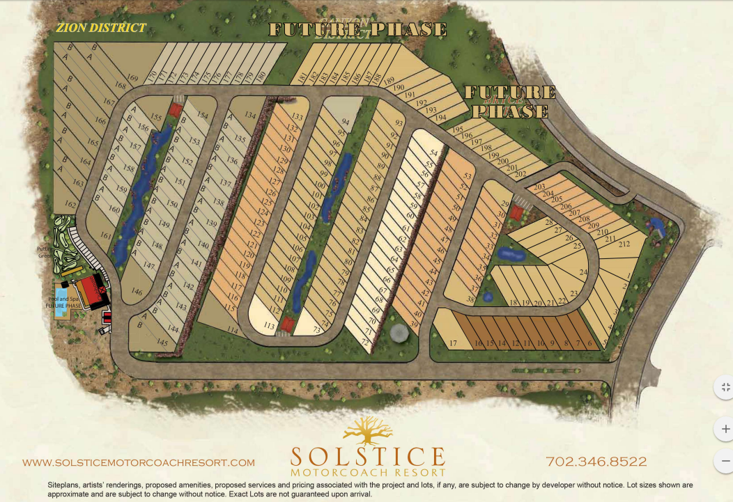 Solstice Motorcoach Resort 5 Photos, 1 Reviews Mesquite, NV