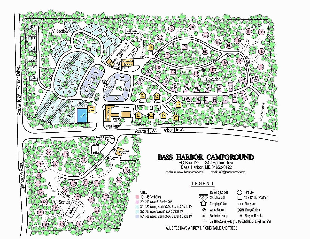 Bass Harbor Campground 3 Photos Bass Harbor, ME RoverPass