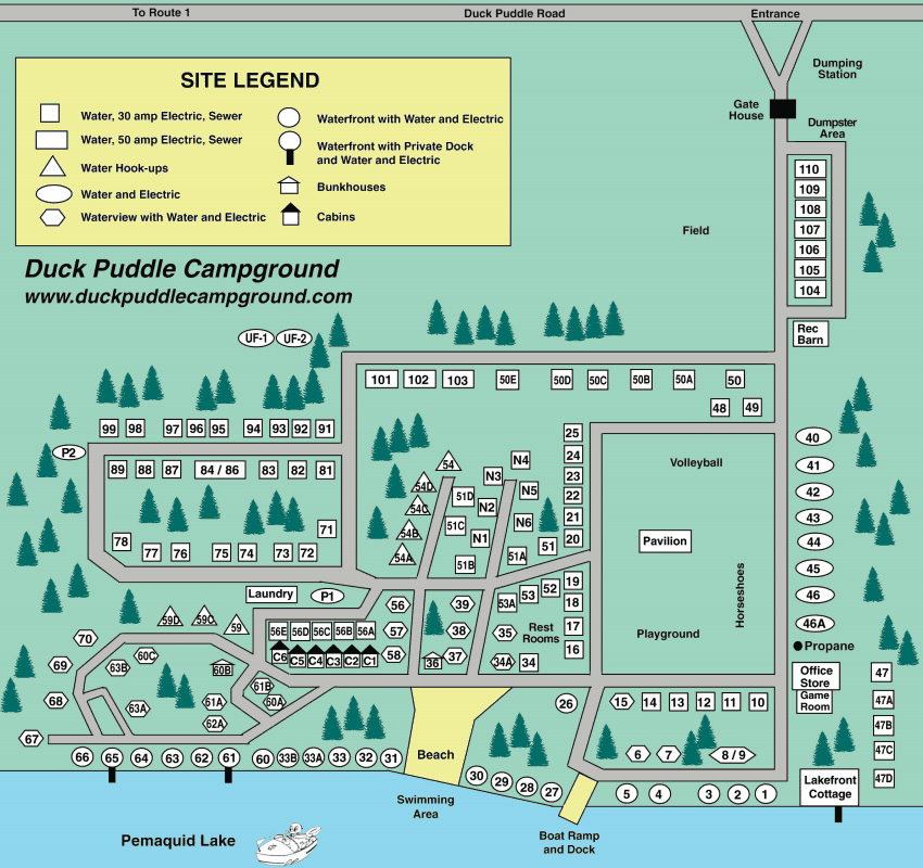 Duck Puddle Campground 5 Photos Nobleboro, ME RoverPass