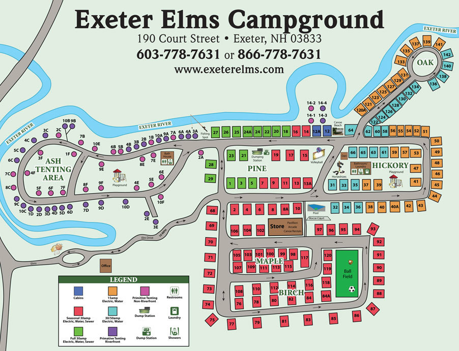 Exeter Elms Family Campground 3 Photos, 2 Reviews Exeter, NH