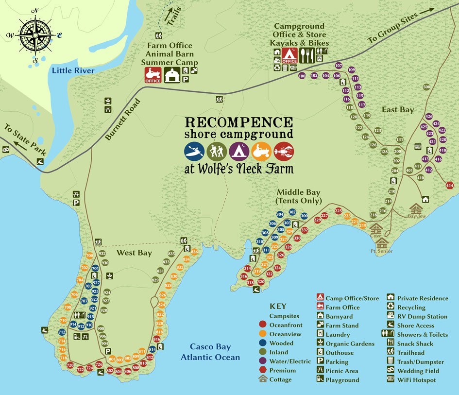 Wolfe's Neck Oceanfront Camping 3 Photos Freeport, ME RoverPass