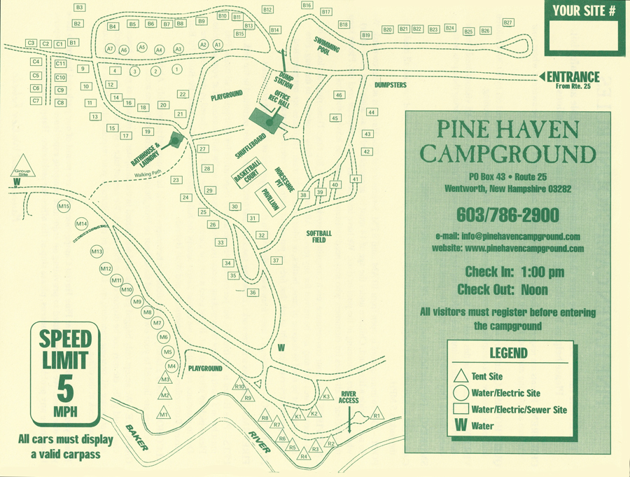 Pine Haven Campground 5 Photos, 10 Reviews Wentworth, NH
