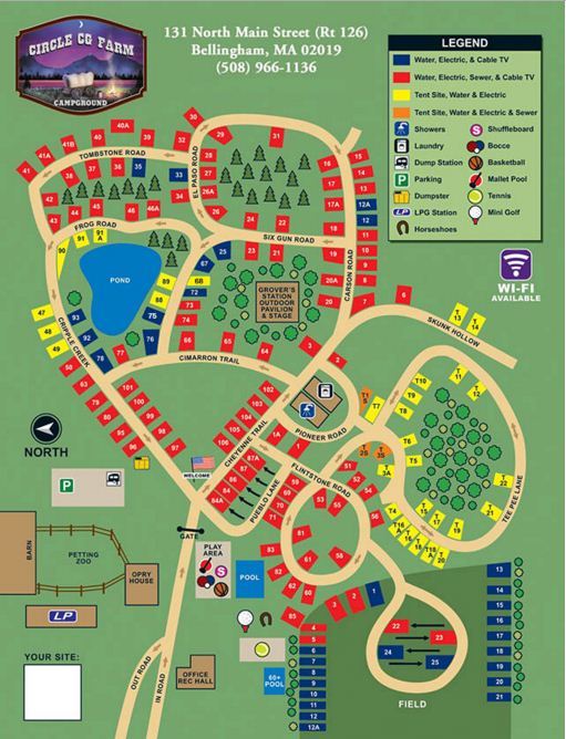 Circle CG Farm Campground 3 Photos, 1 Reviews Bellingham, MA