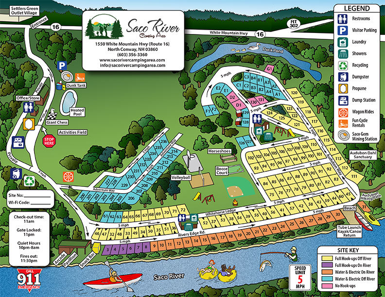 Saco River Camping Area 4 Photos North Conway, NH RoverPass