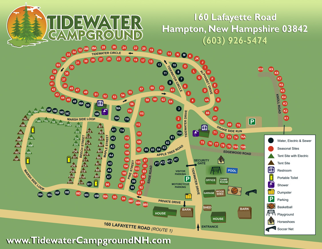 Tidewater Campground 3 Photos, 2 Reviews Hampton, NH RoverPass