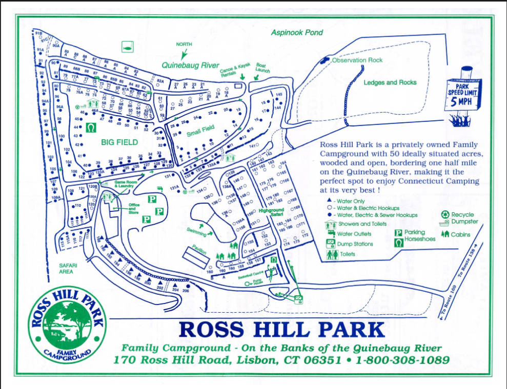 Ross Hill Park Family Campground 3 Photos, 1 Reviews Lisbon, CT