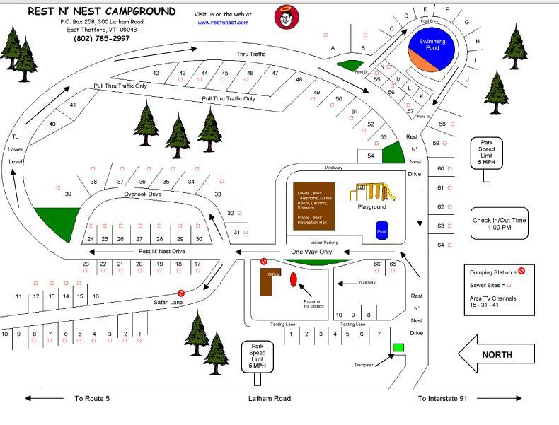 Rest N' Nest Campground 2 Photos East Thetford, VT RoverPass