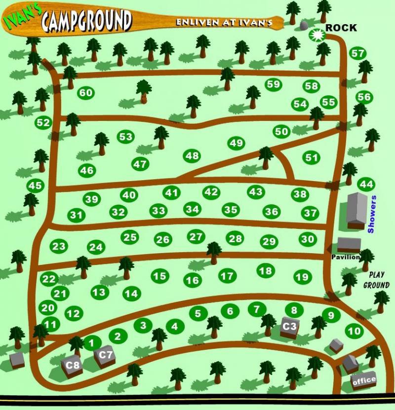 Ivan's Campground, Canoe Rental & Cabins 2 Photos Baldwin, MI