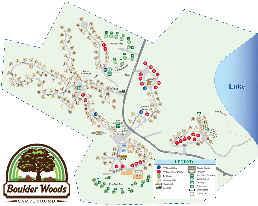 Boulder Woods Campground 3 Photos Green Lane, PA RoverPass