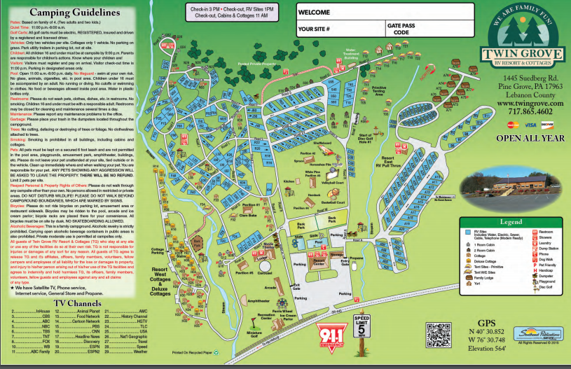 Twin Grove Resort and Campground 5 Photos, 1 Reviews Pinegrove,