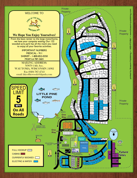 Lake of the Woods Campground 2 Photos Wautoma, WI RoverPass