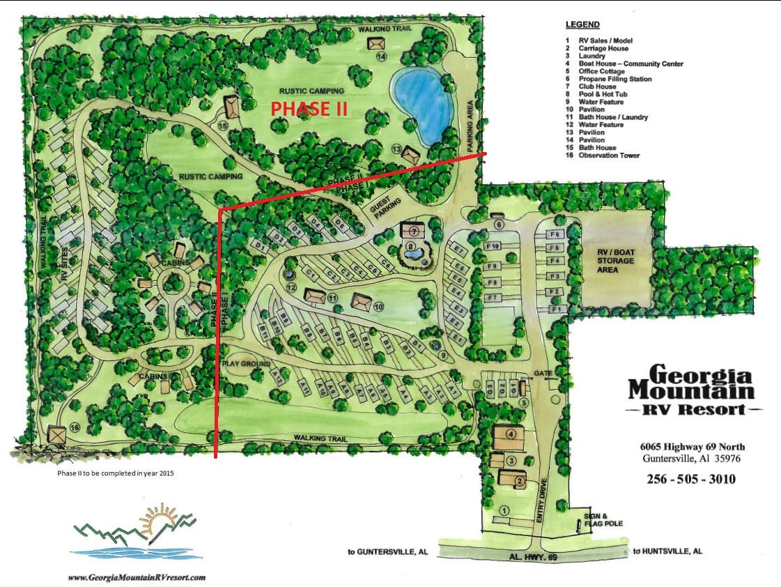 Mountain RV Resort 3 Photos, 1 Reviews Guntersville, AL