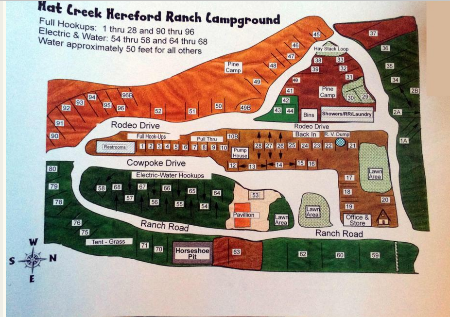 Hat Creek Hereford Ranch RV Park & Campground 2 Photos, 1 Reviews