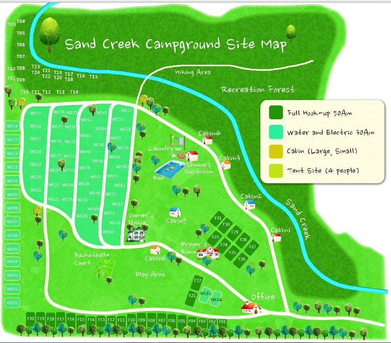 Sand Creek Campground 4 Photos Chesterton, IN RoverPass