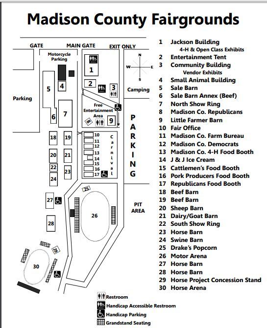 Madison County Fairgrounds Campground Winterset, IA RoverPass