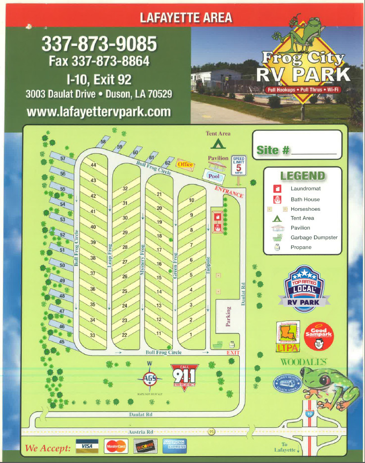 Frog City RV Park 5 Photos, 1 Reviews Duson, LA RoverPass