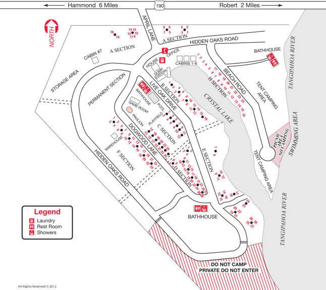 Hidden Oaks Family Campground 1 Photos, 1 Reviews Hammond, LA