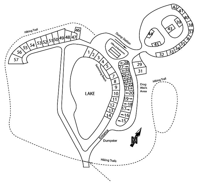 Hideaway RV Park 1 Photos Grass Lake, MI RoverPass