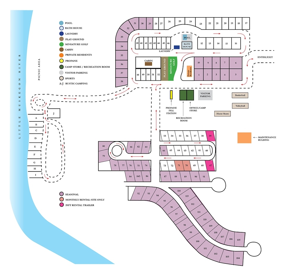 Mecosta Pines Campground 2 Photos Morley, MI RoverPass