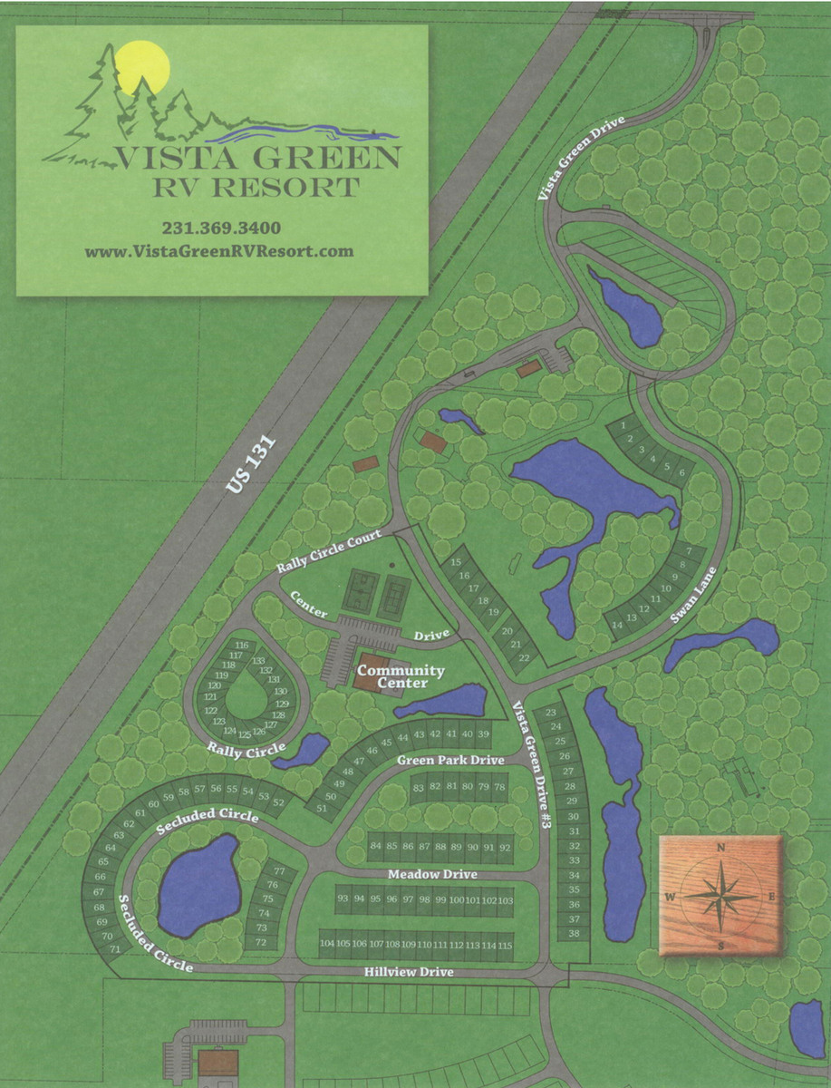 Vista Green RV Resort 8 Photos, 4 Reviews South Boardman, MI