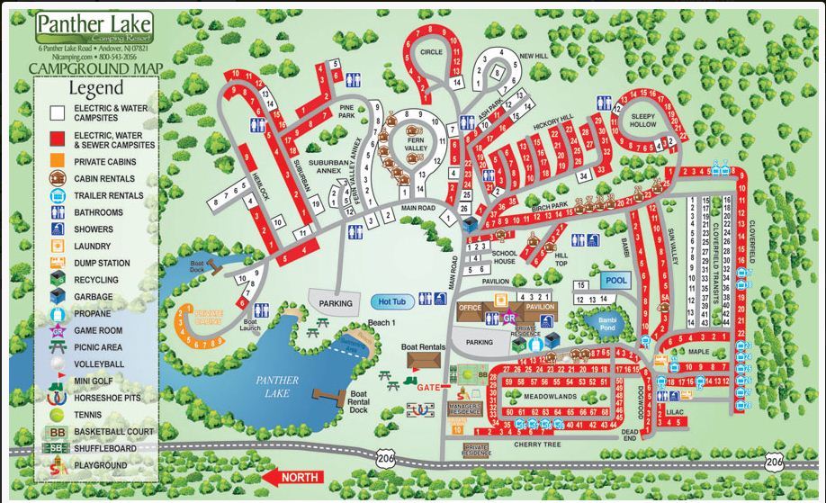 Panther Lake Camping Resort 3 Photos, 1 Reviews Andover, NJ