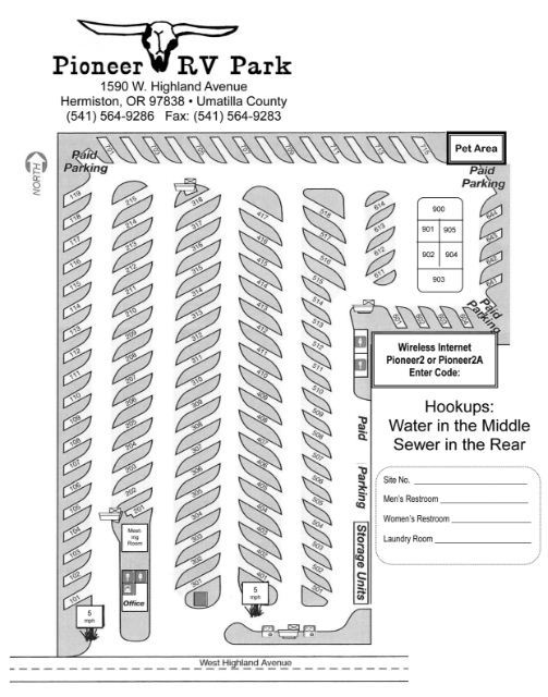 Pioneer RV Park 2 Photos, 1 Reviews Hermiston, OR RoverPass